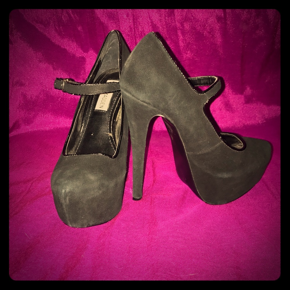 Steve Madden stacked stiletto